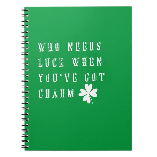 Happy St Patricks Day Notizblock (Vorderseite)