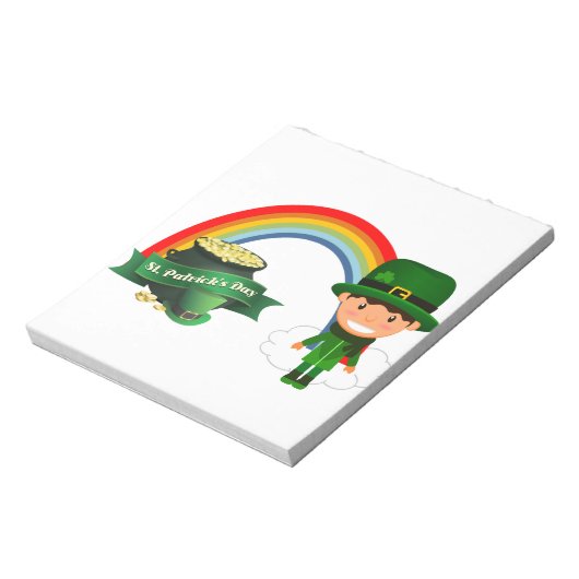 HAPPY ST PATRICK'S DAY NOTIZBLOCK (Rotiert)