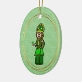 Happy St. Patrick's Day Ornament (Links)