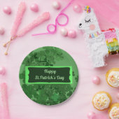 Happy St.Patrick's Day Paper Plate Pappteller (Party)