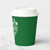 Happy St Patrick's Day Pappbecher (Links)