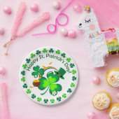 Happy St. Patrick's Day Pappteller (Party)