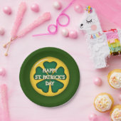 Happy St. Patrick's Day Pappteller (Party)