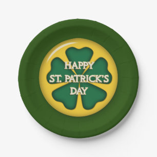 Happy St. Patrick's Day Pappteller