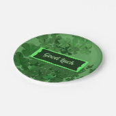 Happy St Patrick's Day Pappteller (Schrägansicht)