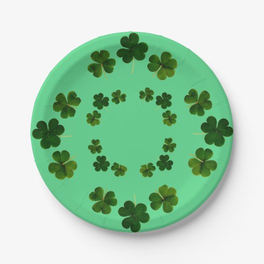 Happy St. Patrick's Day Pappteller (Vorderseite)