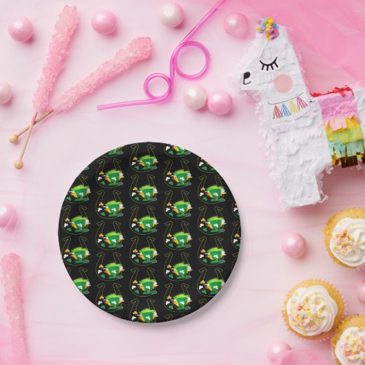 Happy St. Patrick's Day Pappteller (Party)