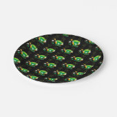 Happy St. Patrick's Day Pappteller (Schrägansicht)