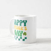 Happy St. Patrick's Day Party Kaffeetasse (Vorderseite Links)