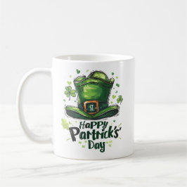 Happy St. Patrick's Day Party Kaffeetasse