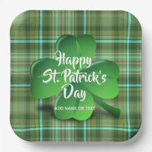 Happy St Patrick's Day Party Kleeblatt Personalisi