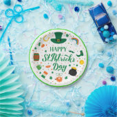 Happy St. Patrick's Day Party Pappteller (Party)