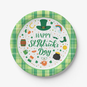 Happy St. Patrick's Day Party Pappteller