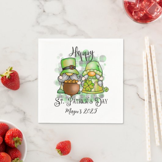 Happy St. Patrick's Day Party Serviette (Beispiel)