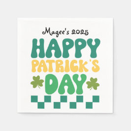 Happy St. Patrick's Day Party Serviette