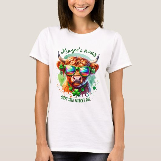 Happy St. Patrick's Day Party T-Shirt (Vorderseite)