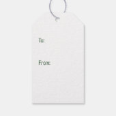 Happy St Patricks Day Pembroke Welsh Corgi Dogs Geschenkanhänger (Rückseite)