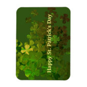 Happy St. Patrick's Day, personalisiert Magnet (Vertikal)