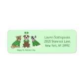 Happy St Patricks Day Pit Bull Hogs (Vorne)