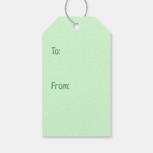 Happy St Patricks Day Pit Bull Hogs Geschenkanhänger (Rückseite)