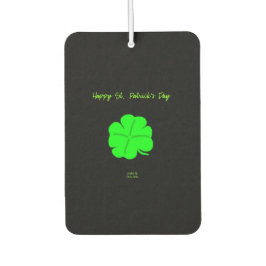 Happy St. Patrick's Day Portrait Air Freshener Autolufterfrischer