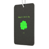 Happy St. Patrick's Day Portrait Air Freshener Autolufterfrischer (Links)