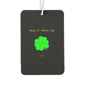 Happy St. Patrick's Day Portrait Air Freshener Autolufterfrischer (Rückseite)