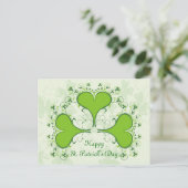 Happy St. Patrick's Day Postcard Postkarte (Stehend Vorderseite)