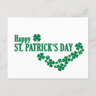 Happy St. Patrick's Day Postcard Postkarte