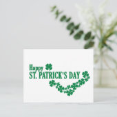 Happy St. Patrick's Day Postcard Postkarte (Stehend Vorderseite)