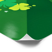 Happy St. Patrick's Day Poster (Ecke)