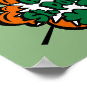Happy St. Patrick's Day Poster (Ecke)