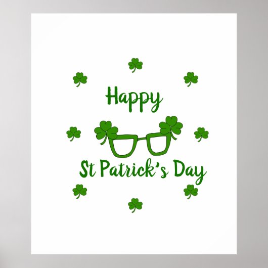 Happy St Patrick's Day Poster (Vorne)