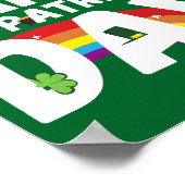 Happy St. Patrick's Day Poster (Ecke)