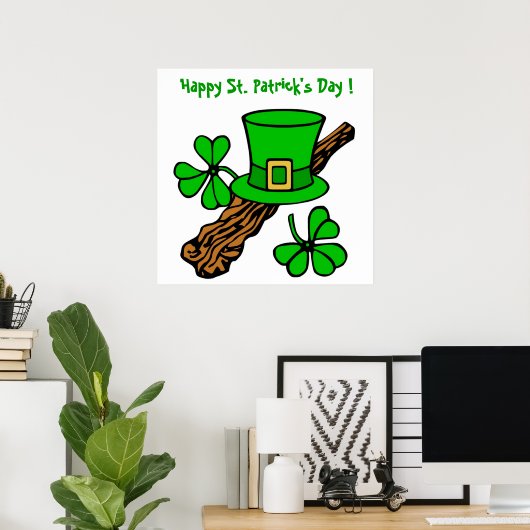 HAPPY ST.PATRICK'S DAY POSTER (Heimbüro)