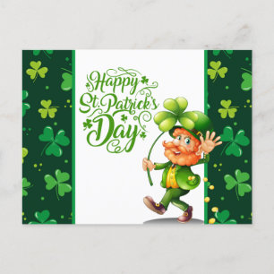 Happy St. Patrick's Day Postkarte
