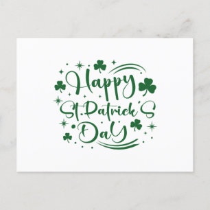 Happy St Patrick's Day Postkarte