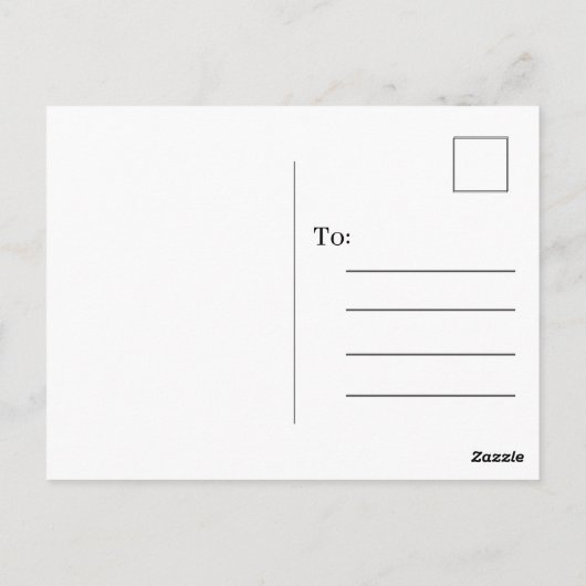 Happy St. Patrick's Day Postkarte (Rückseite)