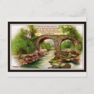 Happy St. Patrick's Day Postkarte