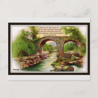 Happy St. Patrick's Day Postkarte
