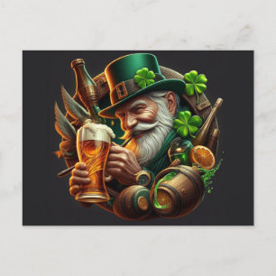 Happy St. Patricks' Day Postkarte