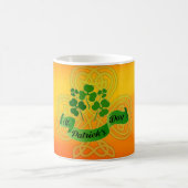 Happy St Patrick's Day Pot o' Gold Irland Kaffeetasse (Mittel)