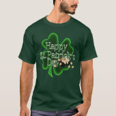 Happy St Patrick's Day - Pot Of Gold T-Shirt (Vorderseite)