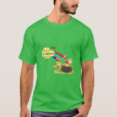 Happy St. Patrick's Day Pot of Gold T-Shirt (Vorderseite)