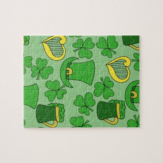 Happy St. Patrick's Day Puzzle (Horizontal)