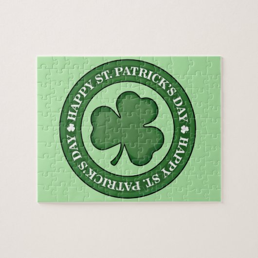 Happy St. Patricks Day Puzzle (Horizontal)