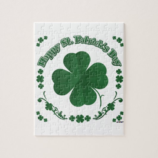 Happy St. Patrick's Day Puzzle (Vertikal)