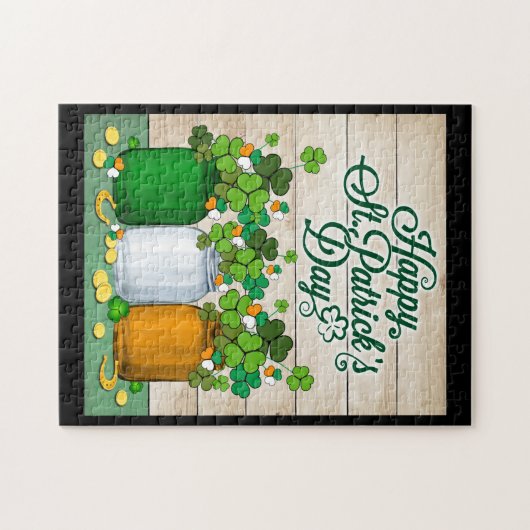 Happy St Patrick's Day Puzzle (Horizontal)