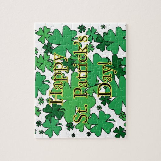 Happy St. Patrick's Day Puzzle (Vertikal)