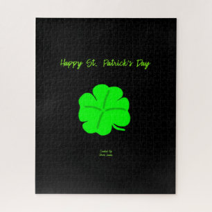 Happy St. Patrick's Day Puzzle 16" X 20"